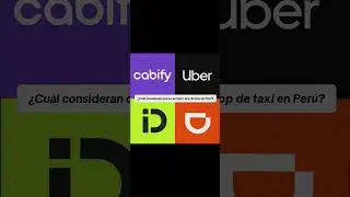 &iquest;Cu&aacute;l es la mejor app de taxi Per&uacute;? 🚖🇵🇪#per&uacute; #peru #perutiktok #didi #uber #cabify #indriver #taxi