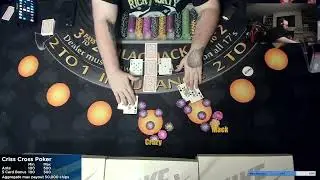Highlight: Criss Cross Poker And BlackJack  with Bam | Come #WINBIG