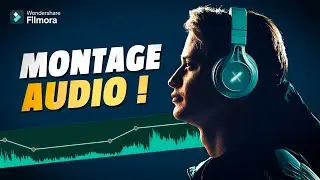 Les BASES du montage AUDIO sur Filmora ! Fondu, Transition, Mix… Tutoriel