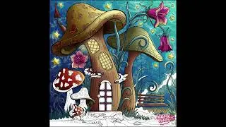Magical mushroom art