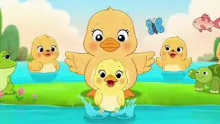 Five Little Ducklings Song | Kids Songs#tinytalestv #nurseryrhymes #kidssongs #ducklingsong