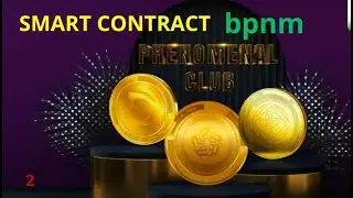 2️⃣Fenomenal club. Smart contract bPNM. Лимиты и комиссии. Что такое Limit Pack и токены GWT, NFT❓