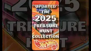 **UPDATED** The 2025 Hot Wheels Treasure Hunt Collection!!