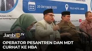 HBA Serap Aspirasi Operator Pesantren Dan MDT
