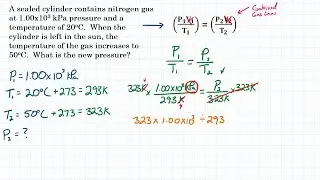 Gay-Lussac's Law - Practice - 1