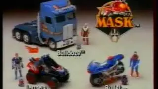 Publicit&eacute; MASK Kenner Bulldoze Iguana Bullet FR (French Commercial)
