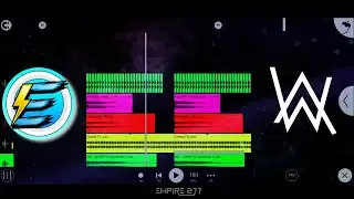 Empire 277 made a drop like Alan walker & Elektronomia in Fl studio mobile 🔥🔥
