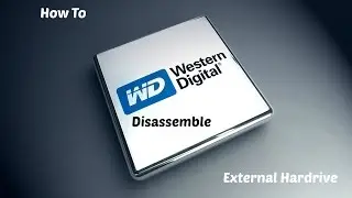 How to - Take off External Hard Drive Cover For Internal Components
