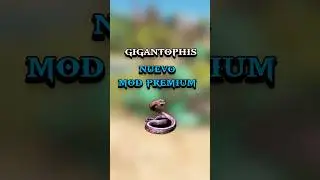 Nuevo mod premium gigantophis en ark asa #ark #arksurvivalevolved #shorts #subscribe #sabiasque