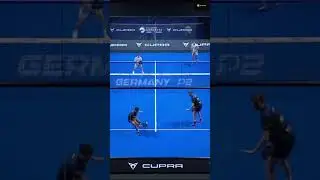 Coki la saca x 4 Yanguas Navarro Bergamini #padel #premierpadel #padelmoments