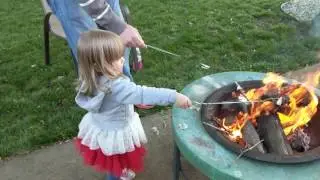Roasting marshmallows