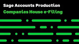 Sage Accounts Production - Companies House efiling