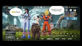 1v1 M24 Challenge - (5000 UC)  AB TO GYE UC 😨😱