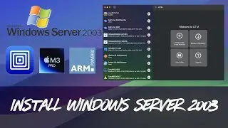 💻 UTM &ndash; How to Install Windows Server 2003 on Apple Silicon (ARM QEMU) | Step-by-Step Guide