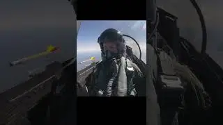 Timelapse of Pilot of F-16D Fighting Falcon Multi-Role Fighter Aircraft