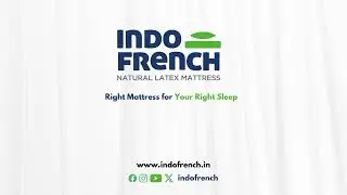 🌿The Secret to Natural, Healthy & Comfortable Sleep 🌙 | Indofrench | 100% natural latex
