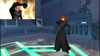 Axel VS Roxas behind the scenes
