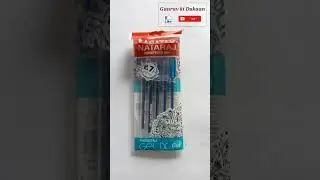 Natraj Gelix gel pen #shorts #stationery  gel pen