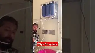 25 lph ro water purifier system #waterpurifierfilter #watertreatment