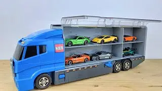 Box Full of Model Cars -Mazda Mx5, Koenigesgg Jesko, Lamborghini Scv12, Byd Yang Wang U8, Toyota Car