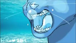 Under water cat - short animation