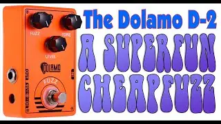 Dolamo Fuzz: the cheapest pedal I've ever bought, but it has a classic fuzz tone.