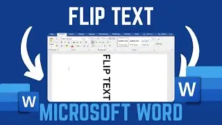 How To Flip Text In Microsoft Word Document