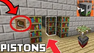 How to make a SECRET DOOR in Craftsman Building Craft - UPDATED Craftsman
