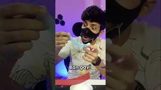 I MADE SLIME WITH BORO PLUS #shorts #short