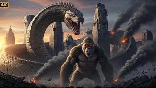 King Kong vs Giant Cobra: Jungle Showdown