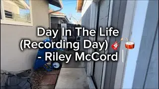 Day In The Life (Recording Day) - Riley McCord #healing #music #dayinmylife  #worship #fyp 