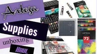 Unboxing Art Supplies from Arteza !