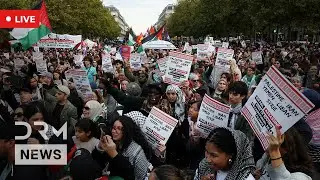 LIVE: Massive Paris Pro-Palestinian Rally Supports Gaza Flotilla and Demands Ceasefire | AC1G