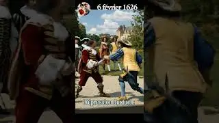 6 f&eacute;vrier 1626 | Richelieu r&eacute;forme la r&eacute;pression du duel