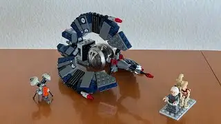 Lego Star Wars 75044 Droid Tri-Fighter | Speedbuild