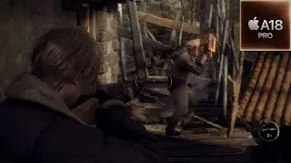 Resident Evil 4: игровой тест iPhone 16 Pro A18 Pro
