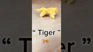 &ldquo;Origami tiger🐅&rdquo;#shorts#shortvideo#shortsvideo#short#trending#viral#funny#tiger#cute#art#diy#paper