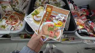 I go grocery shopping for my Hmong American family of 4! Delicious pho on a budget. Working mom 🎀