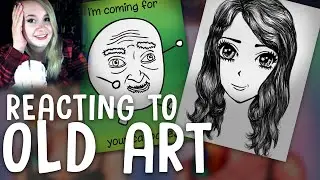 REACTING TO OLD ART | Episode 1 | Jenna Drawing