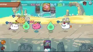 Won an Axie Arena match - Axie Gameplay #03 (Forgot to speak tagalog - this has english commentary)
