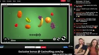 &euro;7777 BONUSHUNT BONUSSTREAM!! Yeahhhh good vibes with Jen and Hendrik!