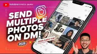 Send Multiple Photos Fast - How to Send Several Pictures on Instagram DM 2025 Tutorial