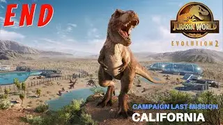 Jurassic World Evolution 2: Campaign Mission California | Final Challenge in Yosemite | CAMPAIGN END