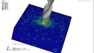 ABAQUS CHIP FORMATION IN DRILLING