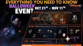 The Division 2 - EVERYTHING YOU NEED TO KNOW ABOUT THE HALLOWEEN EVENT 2025