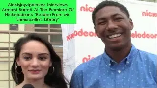 I Am Frankie's Armani Barrett Interview With Alexisjoyvipaccess -  Mr. Lemoncello's Library