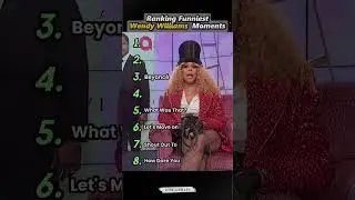 Ranking najzabawniejszych moment&oacute;w Wendy Williams 🤣🤩 #popkultura #ranking