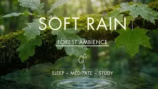 Stop Overthinking and Calm Your Mind With 🌧️ Piano & Rain Music for Sleep, Focus & Calm