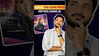 Convert Your Image In GTA Style | Trending GTA Game Photo Editing #shorts #trending  #aivideo