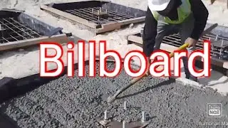Building a Concrete Billboard Foundation with @JGSTOMWORKSHOP in 2023